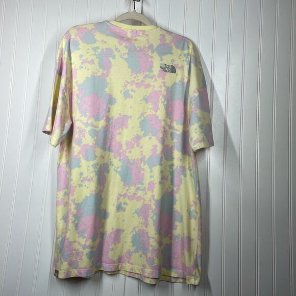 The North Face Women’s Short Sleeve Crew Neck Tie-Dye T-Shirt Dress Size Small S - Picture 6 of 9